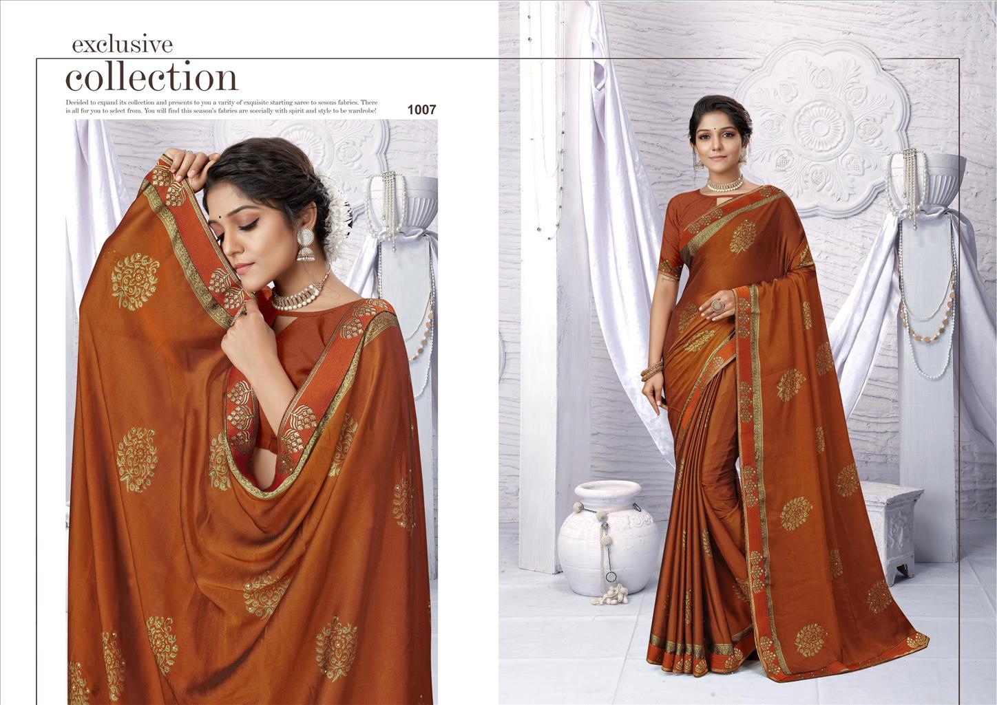 Ratandeep Romance New Designer Exclusive Wear Rangoli Silk Saree Collection